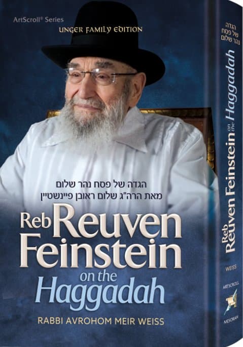 Cover of Reb Reuven Feinstein on the Haggadah