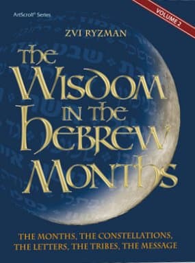 Cover of WISDOM IN THE HEBREW MONTHS VOLUME 2