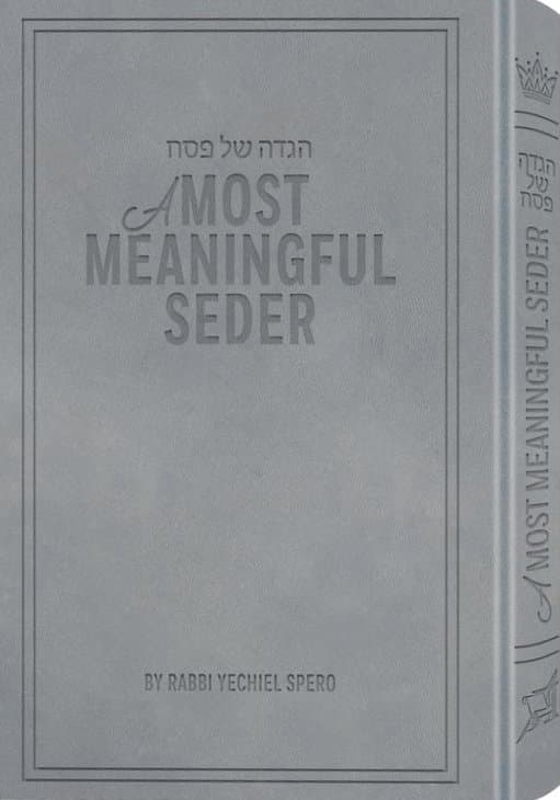 Cover of A Most Meaningful Seder - Deluxe Slate Blue