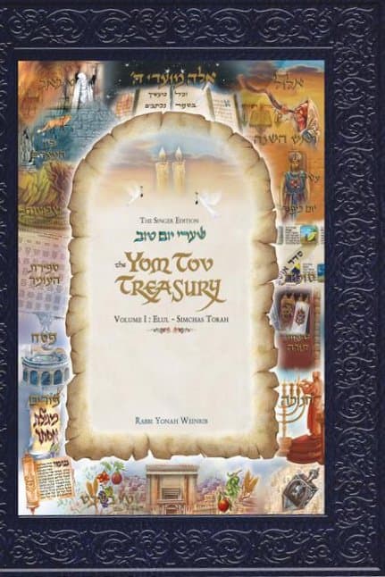 Cover of The Yom Tov Treasury Volume 1