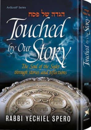 Cover of Haggadah Touched by Our Story