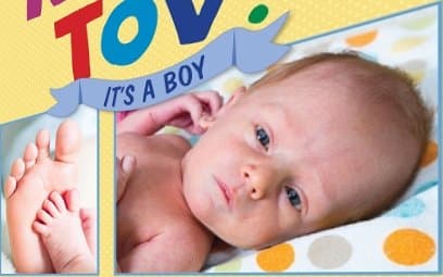 Cover of Mazel Tov! It's a Boy/Mazel Tov! It's a Girl