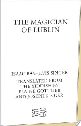 Cover of The Magician of Lublin