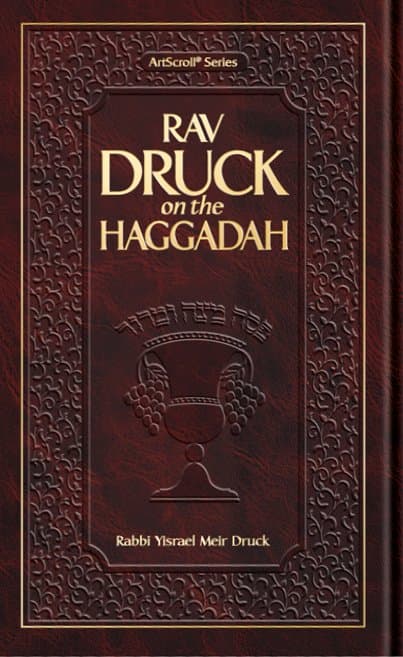 Cover of Rav Druck on the Haggadah