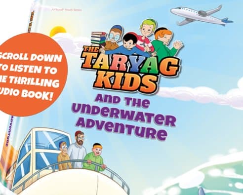 Cover of The Taryag Kids and the Underwater Adventure - Comics