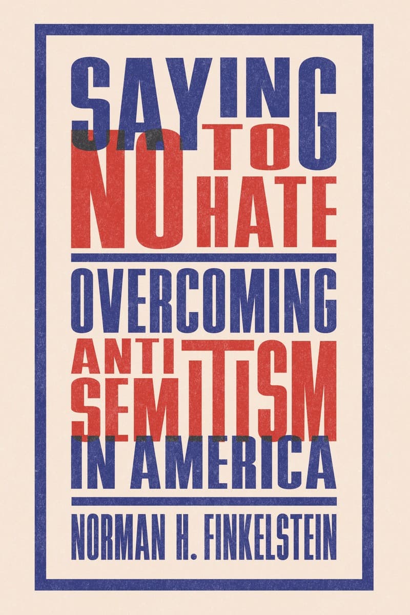 Cover of Saying No to Hate