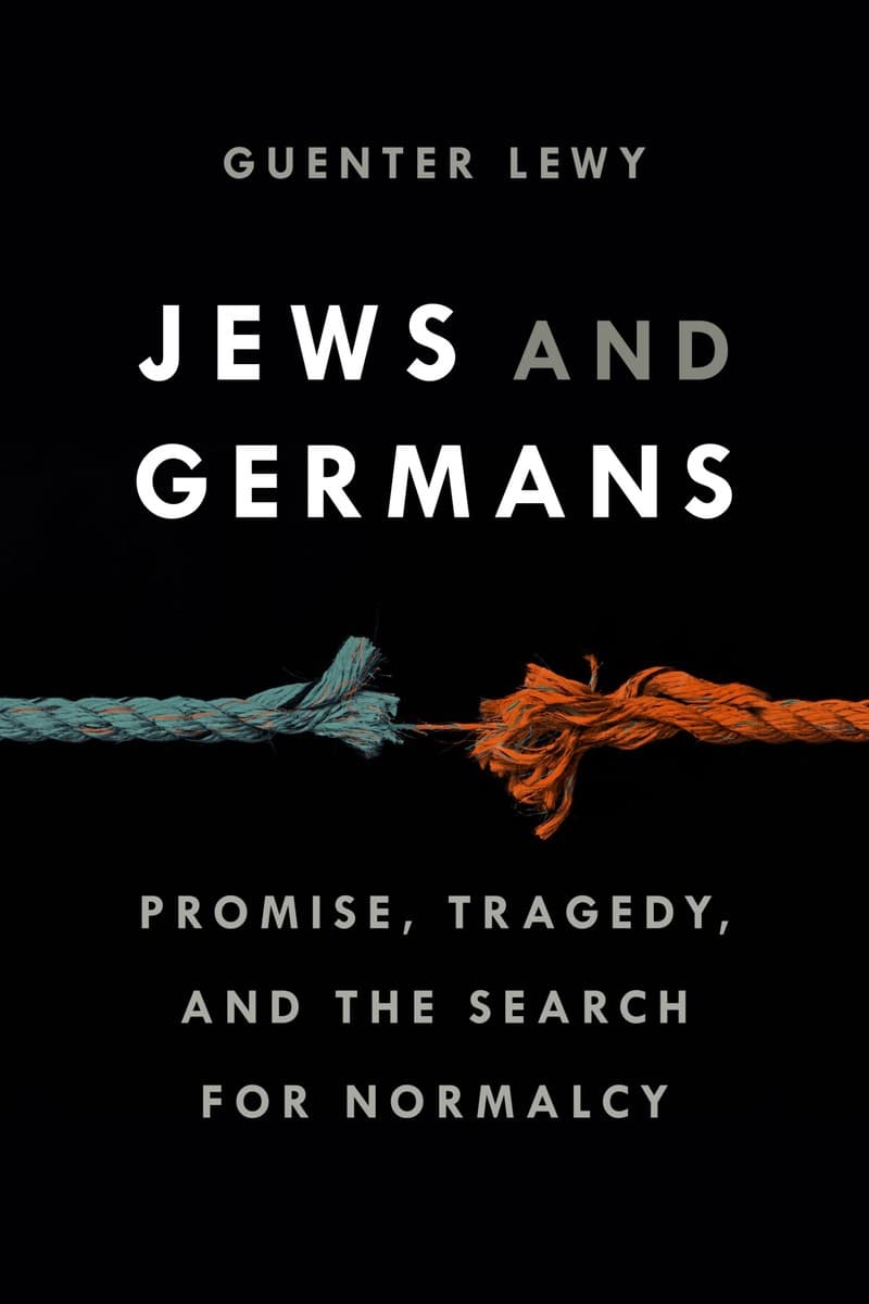 Cover of Jews and Germans