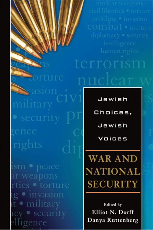 Cover of Jewish Choices, Jewish Voices: War and National Security