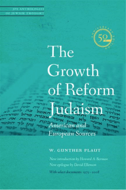 Cover of The Growth of Reform Judaism
